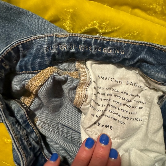 000 American Eagle Next Level Stretch Super High Rise leggings - Picture 6 of 7